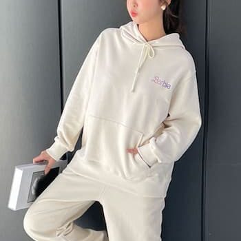 Barbie Diary. Pastel Rainbow Hoodie