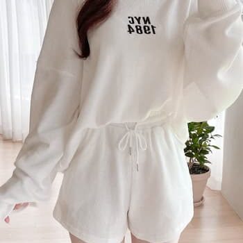 Buy Sweatshirt Shorts Set
