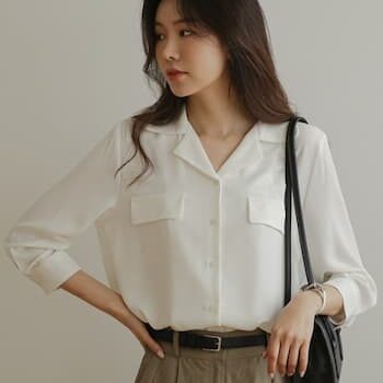 Nine Wing 7 Sleeve Chiffon Blouse