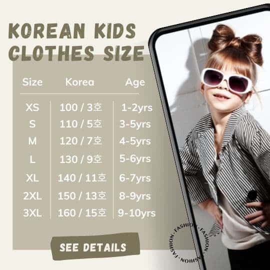 Korean Clothing Shoe Size Guide Chart Krendly