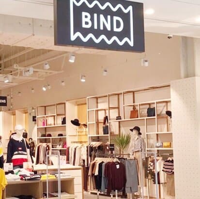 bind affordable korean clothing brand