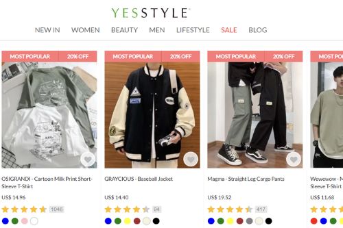 korean fashion for men international shipping yesstyle