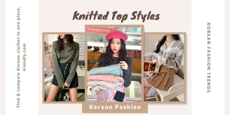 korean fashion-knitted top styles