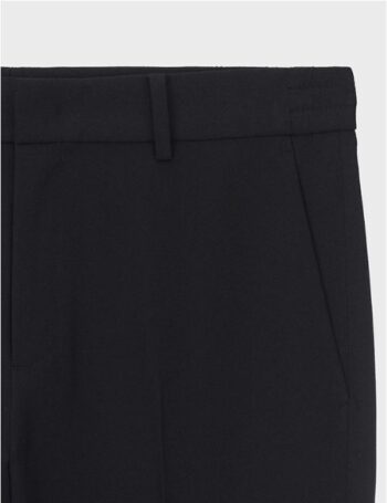 Mind Bridge Tapered Elastic Slacks - Waist