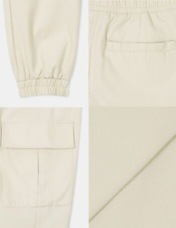 SPAO Warm Cargo Jogger Pants - Details